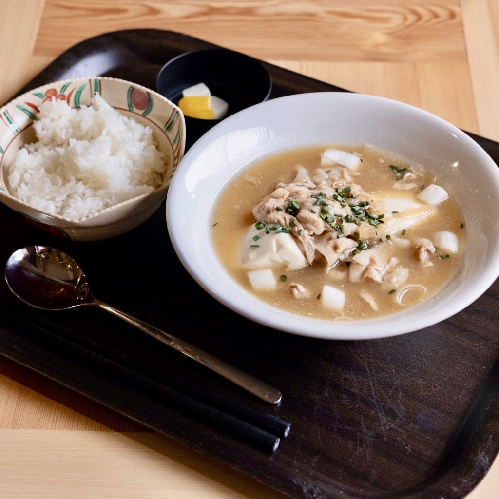 ノマチカフェ新メニュー「ストイックぶた汁定食」始まりました!