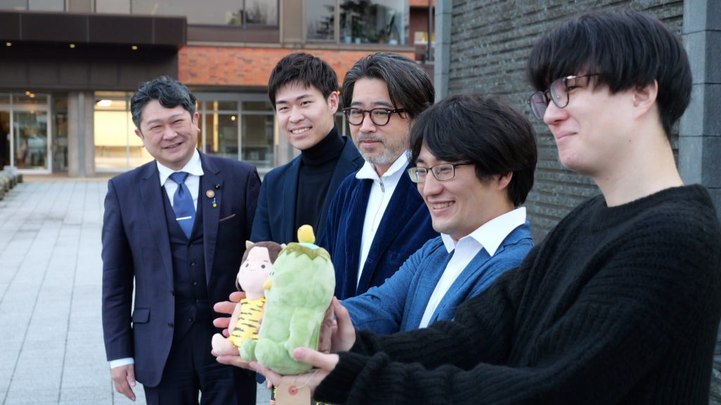 祝！アニー賞2冠！トンコハウスジャパンのみなさんが金沢市長を表敬訪問しました！